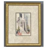 Ellis Charleston Doorway Watercolor