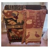 Wooden Quilt Rack