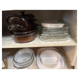 Pyrex and Corningware Baking Dishes