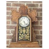 Antique Gingerbread Mantel Clock