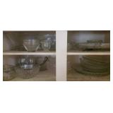 Glass and Acrylic Entertaing Serving Pieces