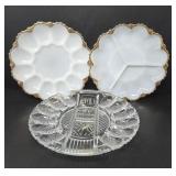 Vintage Milk Glass Egg Platter and More