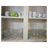 Kitchenware Lot of Cups and Glasses