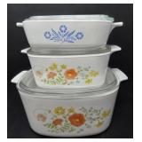 Corning Ware Bowls Assortment