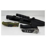 Gecko Knife, Voyage Knife and Hunting Set