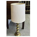 Brass Style Lamp with Shade