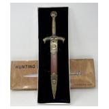 King Arthur Hunting Knife in Sheath