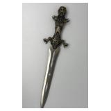 Vintage Medusa Fantasy Dagger
