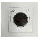 1842 Large Cent