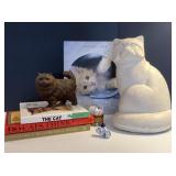 Cat Statue and More