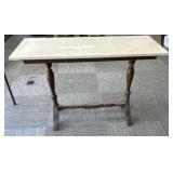 Marble Top Library Table