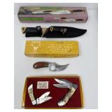 Backwoods Bowie Knives, White Tail, Wild Turkey