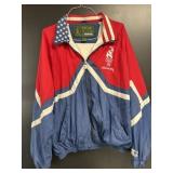 1996 Olympic Jacket and Souvenir Flame Flag