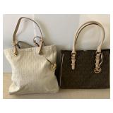 Michael Kors Logo Tote Bags