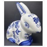 Blue and White Rabbit