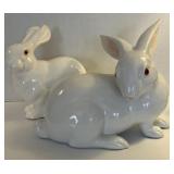 Fitz and Floyd Ceramic Bunny and Other