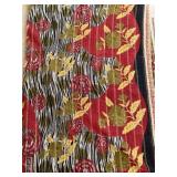 Zebra Striped Kantha Quilt