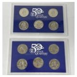 2000 and 2001 Proof State Quarters