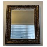 Bronzed Frame Beveled Mirror
