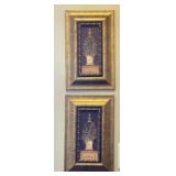 Framed Topiary Artwork