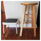 Wood Barstool, Costco Step Stool