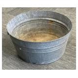 Galvanized Steel Tub with Handles