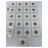 1930's-1960's Canadian Five Cent Coins