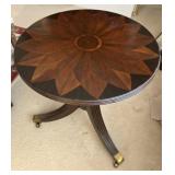 Decorative Top Pedestal Table