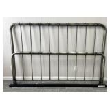 Gun Metal Style King Size Bed Frame