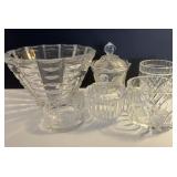Collection of Cut Glass Bowls
