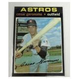 HIGH GRADE VINTAGE ROOKIE 1971 TOPPS CESAR GERONIM