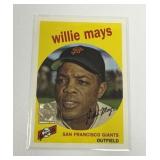INSERT CARD TOPPS HOF WILLIE MAYS