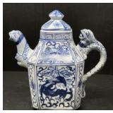 Chinese Qianlong Nian Zhi Porcelain Teapot