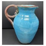 Decorative Pottery Pitcher