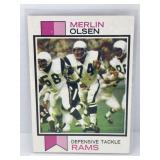 1972 Topps Merlin Olsen HOF Card #479