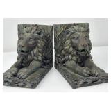 Lion Book Ends