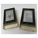 Two Zippo Lighters