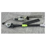 Earth Wise 2 in 1 Hedge Trimmer with Ext. Handle