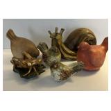 Bird Figurines and More