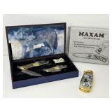 Wolf Maxam Wildlife Set, Al Agnew, Duo Knife Set