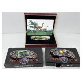 Collectible Dinosaur Pocket Knives in Cases