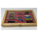 Steel Warrior Knives in Display Case