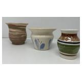 Trio of Ceramic Vases