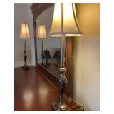 Pair of Painted Table Lamps