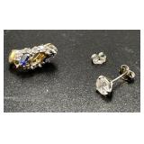 10KT and 14KT Gold Single Earrings