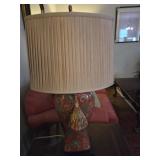 Asian Inspired Ceramic Lamp