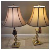 Lamps Brass Finish