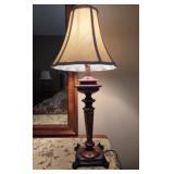 Lamp Set with Marble Finish Base