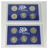 2004 and 2005 Proof State Quarters