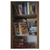 Assortment of Books and Games